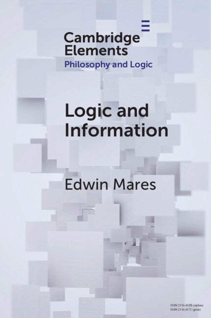 Logic and Information (Paperback / softback) 9781009466738