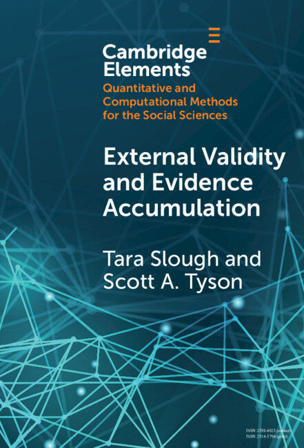 External Validity and Evidence Accumulation (Hardback) 9781009486033