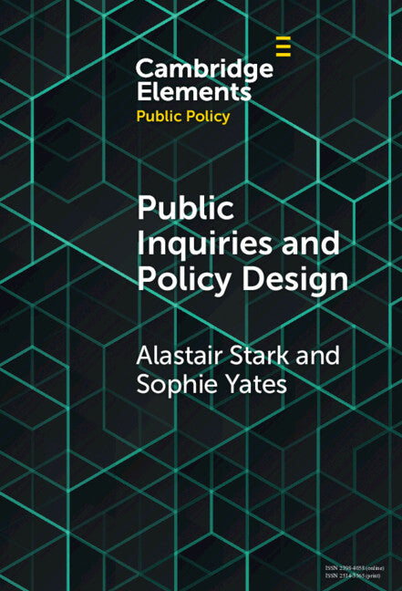 Public Inquiries and Policy Design (Hardback) 9781009494489