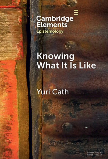 Knowing What It Is Like (Hardback) 9781009500500