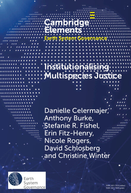 Institutionalising Multispecies Justice (Hardback) 9781009506236