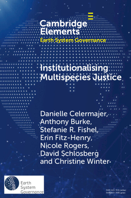 Institutionalising Multispecies Justice (Paperback / softback) 9781009506250