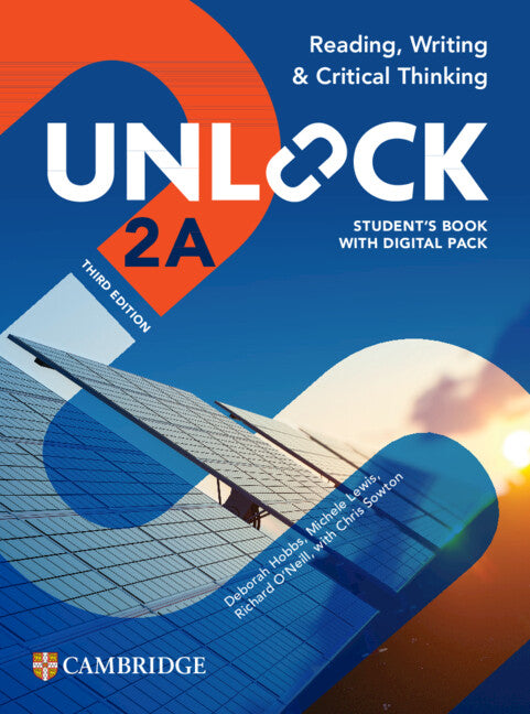 Unlock Level 2A Reading, Writing and Critical Thinking Student's Book with Digital Pack (Multiple-component retail product) 9781009536332