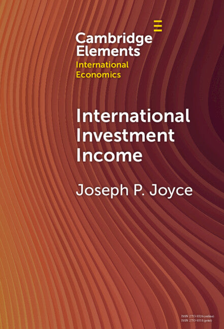 International Investment Income (Hardback) 9781009613446