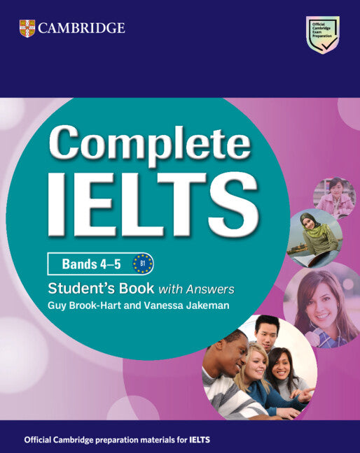 Complete IELTS Bands 4–5 Student's Book with Answers (Paperback / softback) 9781009683623