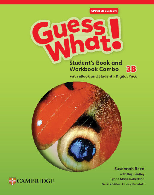 Guess What! American English Level 3B Combo Student's Book and Workbook with Student's Digital Pack Updated (Multiple-component retail product) 9781009798792