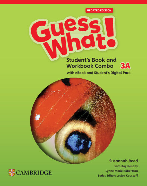 Guess What! American English Level 3A Combo Student's Book and Workbook with Student's Digital Pack Updated (Multiple-component retail product) 9781009799034