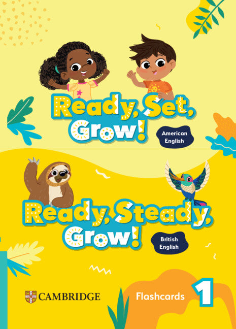 Ready, Set, Grow! Level 1 Flashcards American English (Cards) 9781009799188