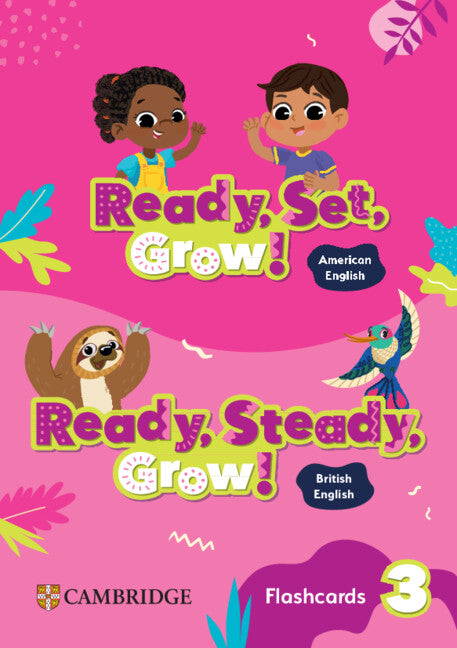 Ready, Set, Grow! Level 3 Flashcards American English (Cards) 9781009799386