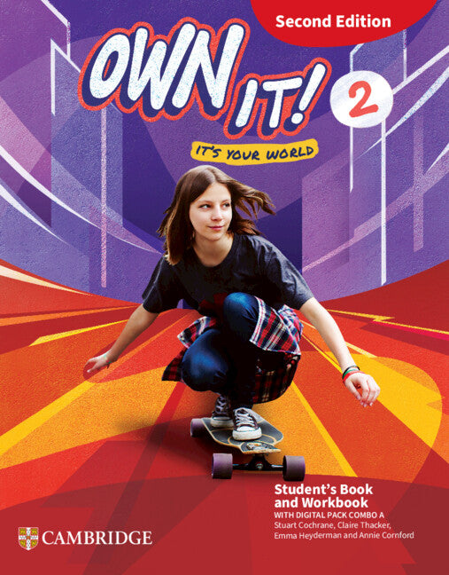 Own it! Level 2 Student's Book and Workbook with Digital Pack Combo A Second Edition (Multiple-component retail product) 9781009811989