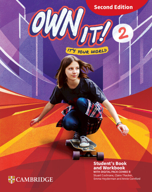 Own it! Level 2 Student's Book and Workbook with Digital Pack Combo B Second Edition (Multiple-component retail product) 9781009811996