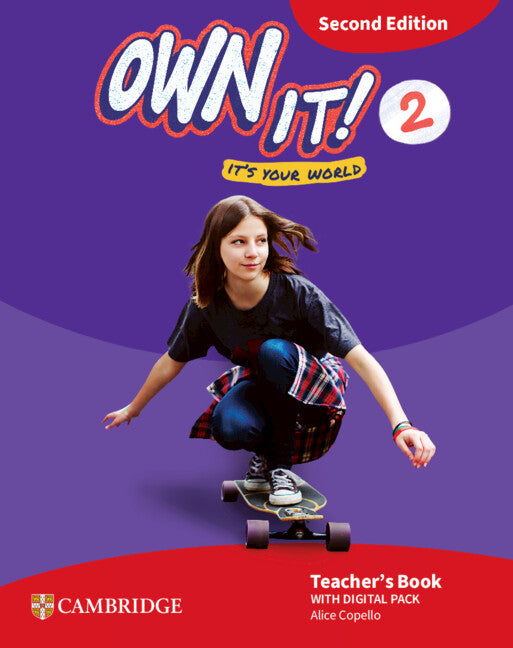 Own it! Level 2 Teacher's Book with Digital Pack Second Edition (Multiple-component retail product) 9781009812009