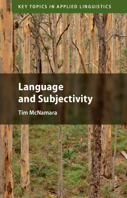 Language and Subjectivity (Hardback) 9781108475488