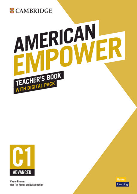 American Empower Advanced/C1 Teacher's Book with Digital Pack (Multiple-component retail product) 9781108798037