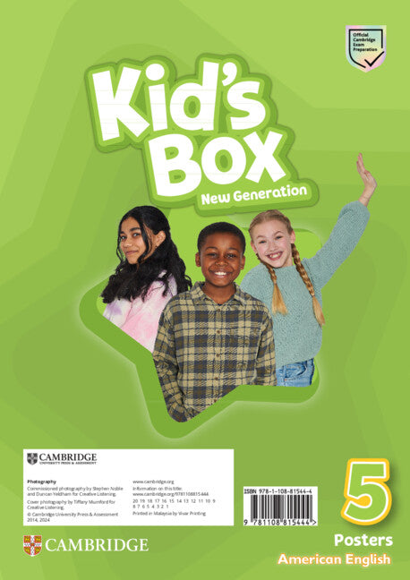 Kid's Box New Generation Level 5 Posters American English (Poster) 9781108815444