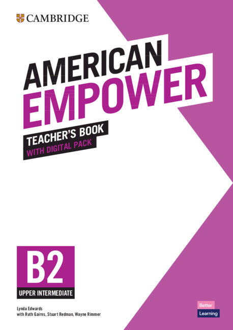 American Empower Upper Intermediate/B2 Teacher's Book with Digital Pack (Multiple-component retail product) 9781108817325