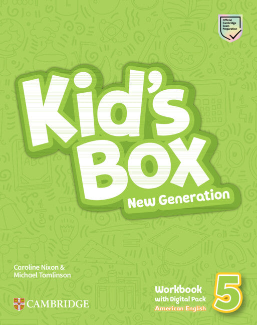 Kid's Box New Generation Level 5 Workbook with Digital Pack American English (Multiple-component retail product) 9781108895330