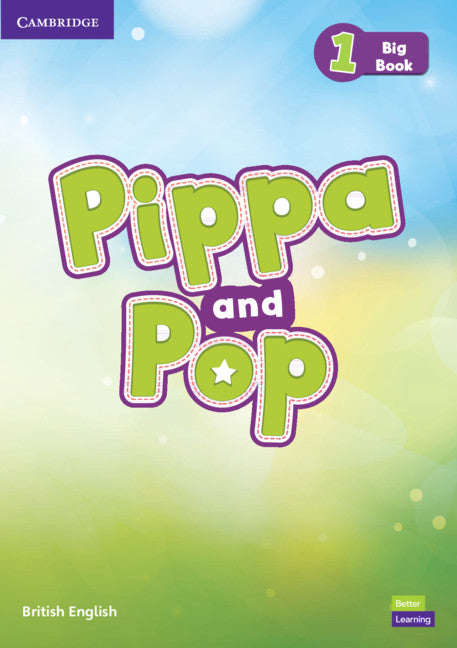 Pippa and Pop Level 1 Big Book British English (Paperback / softback) 9781108928311