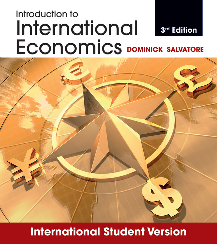 Introduction to International Economics, International Student Version (Paperback / softback) 9781118092323