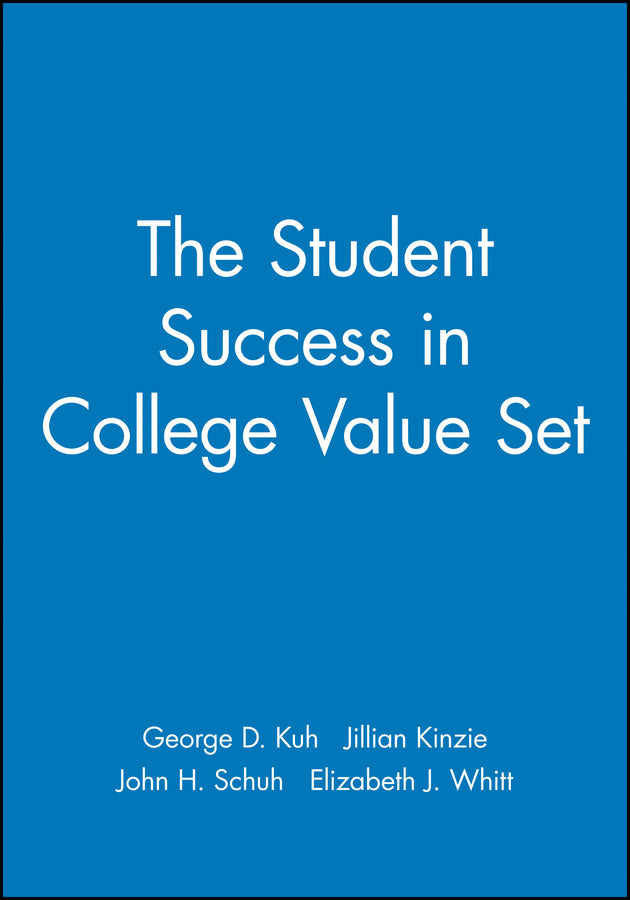 The Student Success in College Value Set (Paperback / softback) 9781118121467