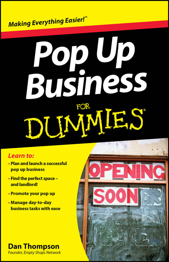 Pop-Up Business For Dummies (Paperback / softback) 9781118443491