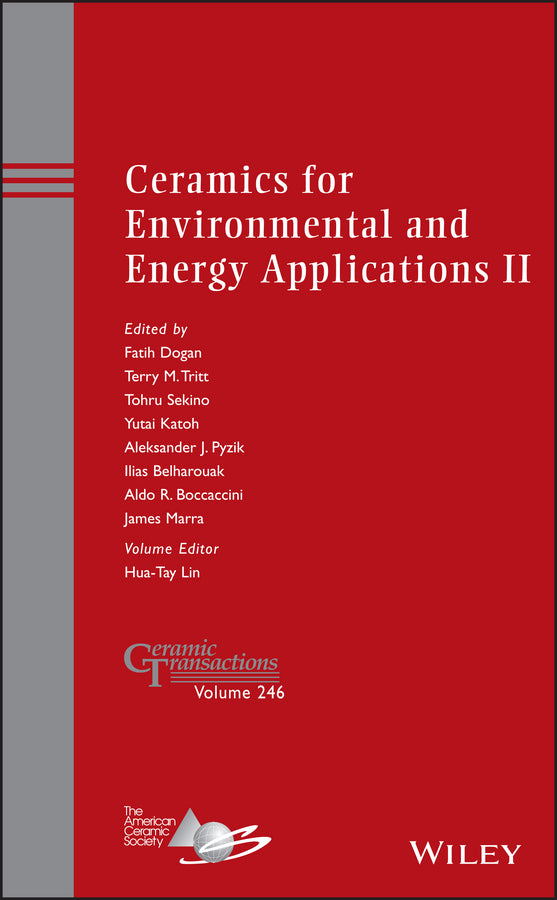 Ceramics for Environmental and Energy Applications II (Hardback) 9781118771242