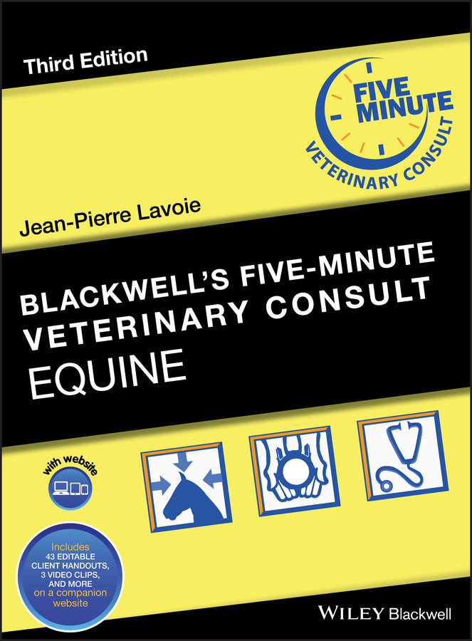 Blackwell's Five-Minute Veterinary Consult; Equine (Hardback) 9781119190219