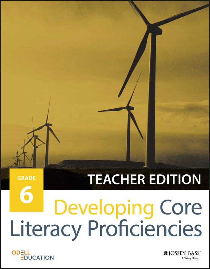 Developing Core Literacy Proficiencies, Grade 6 (Paperback / softback) 9781119192817