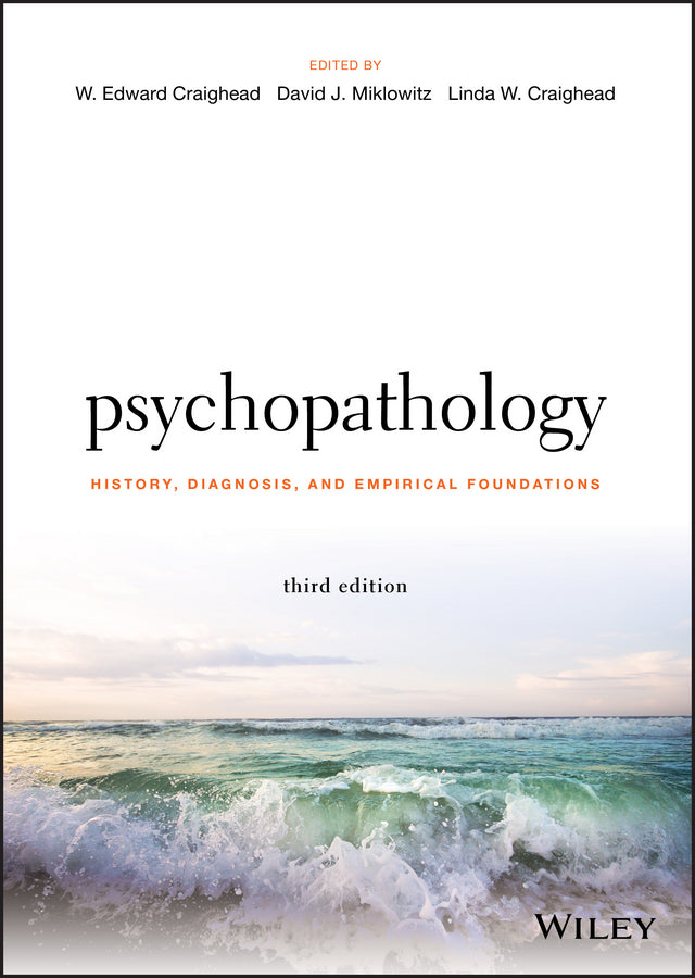 Psychopathology; History, Diagnosis, and Empirical Foundations (Hardback) 9781119221739