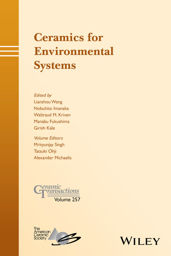 Ceramics for Environmental Systems (Hardback) 9781119234449