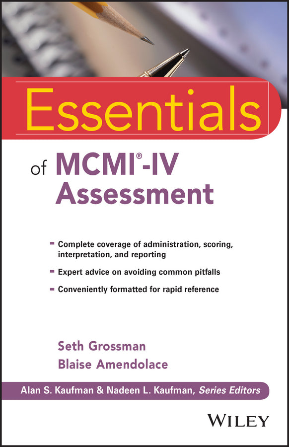 Essentials of MCMI-IV Assessment (Paperback / softback) 9781119236429