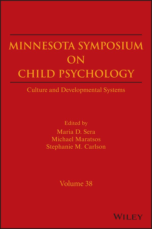 Culture and Developmental Systems, Volume 38 (Hardback) 9781119247654