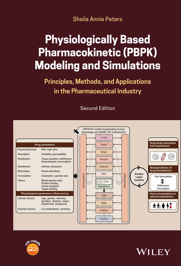 Physiologically Based Pharmacokinetic (PBPK) Modeling and Simulations; Principles, Methods, and Applications in the Pharmaceutical Industry (Hardback) 9781119497684