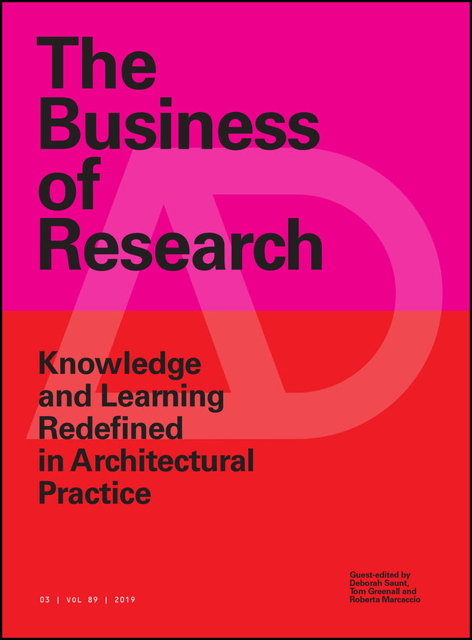 The Business of Research; Knowledge and Learning Redefined in Architectural Practice (Paperback / softback) 9781119546023