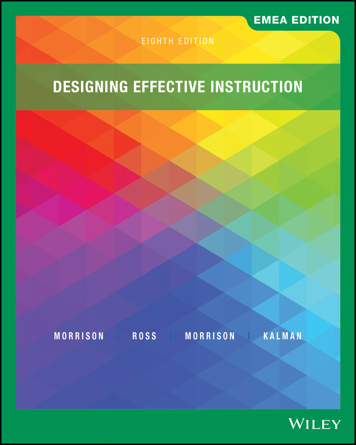 Designing Effective Instruction, EMEA Edition (Paperback / softback) 9781119599173