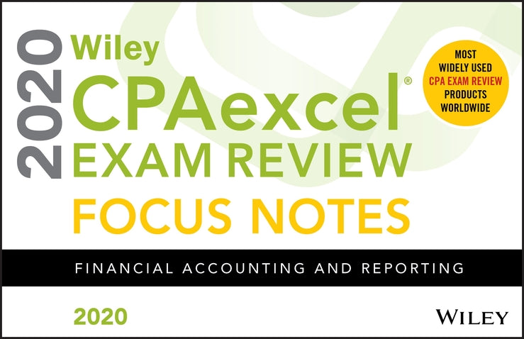 Wiley CPAexcel Exam Review 2020 Focus Notes; Financial Accounting and Reporting (Paperback / softback) 9781119632337