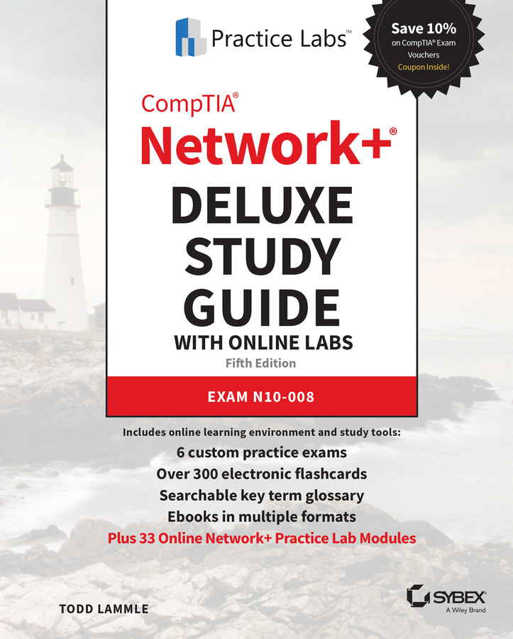 CompTIA Network+ Deluxe Study Guide with Online Labs; Exam N10-008 (Hardback) 9781119813446