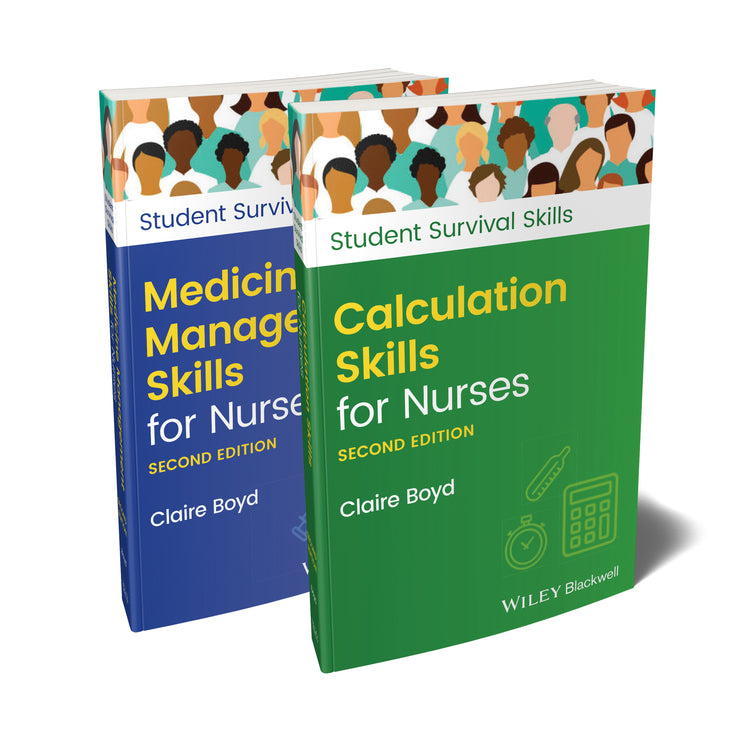 Calculation Skills for Nurses & Medicine Management Skills for Nurses, 2 Volume Set (Paperback / softback) 9781119856702