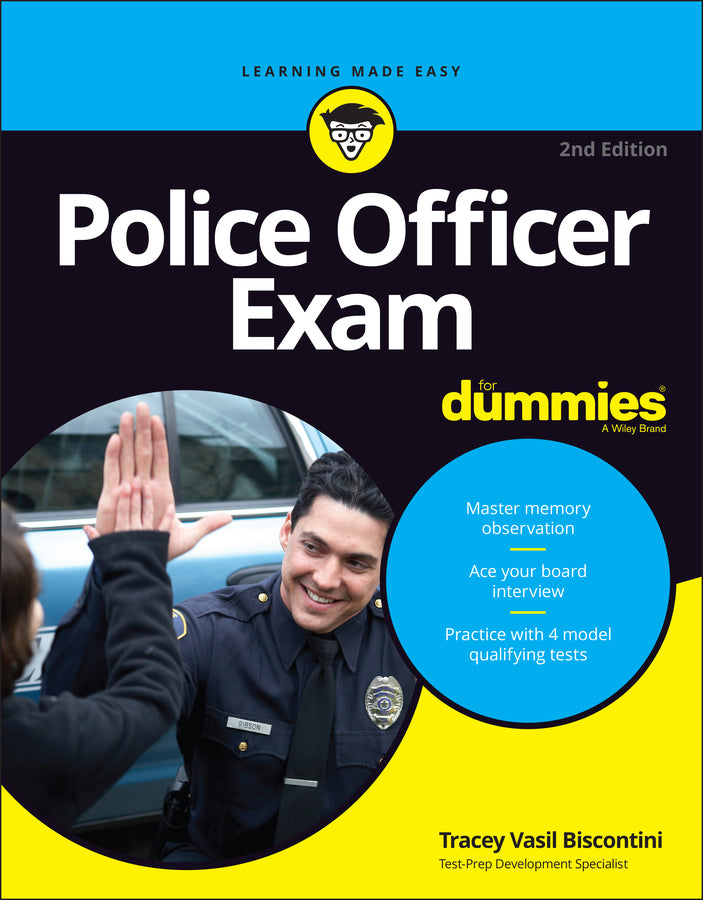 Police Officer Exam For Dummies (Paperback / softback) 9781119860556