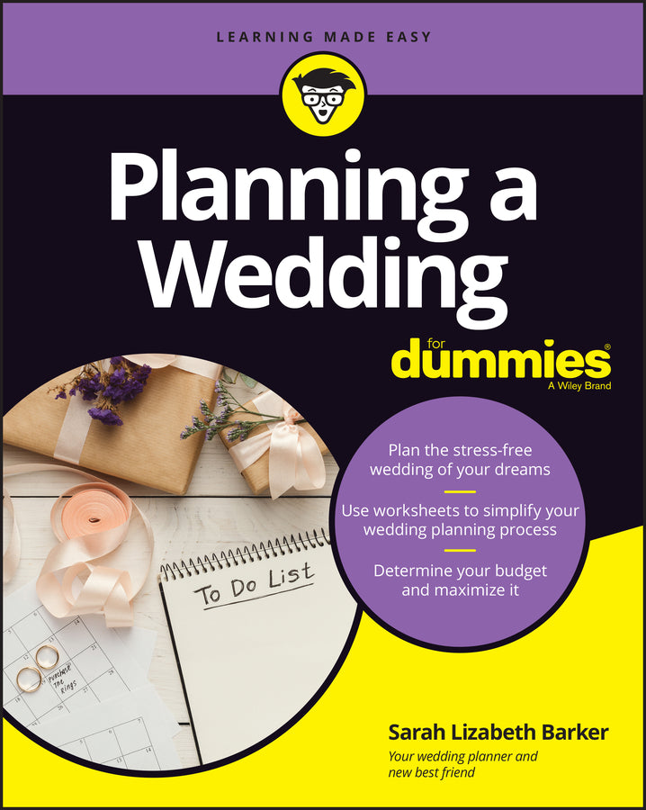 Planning A Wedding For Dummies (Paperback / softback) 9781119883203