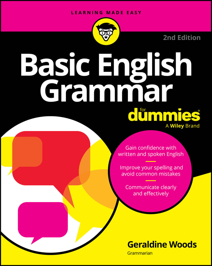 Basic English Grammar For Dummies (Paperback / softback) 9781394244720