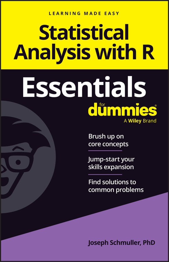 Statistical Analysis with R Essentials For Dummies (Paperback / softback) 9781394263424