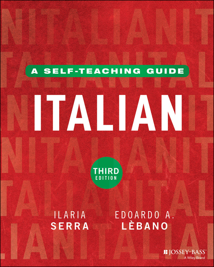 Italian; A Self-Teaching Guide (Paperback / softback) 9781394280742