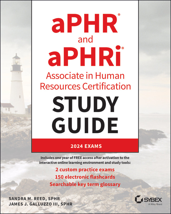 aPHR and aPHRi Associate in Human Resources Certification Study Guide; 2024 Exams (Paperback / softback) 9781394295838