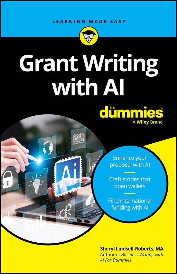 Grant Writing with AI For Dummies (Paperback / softback) 9781394305865