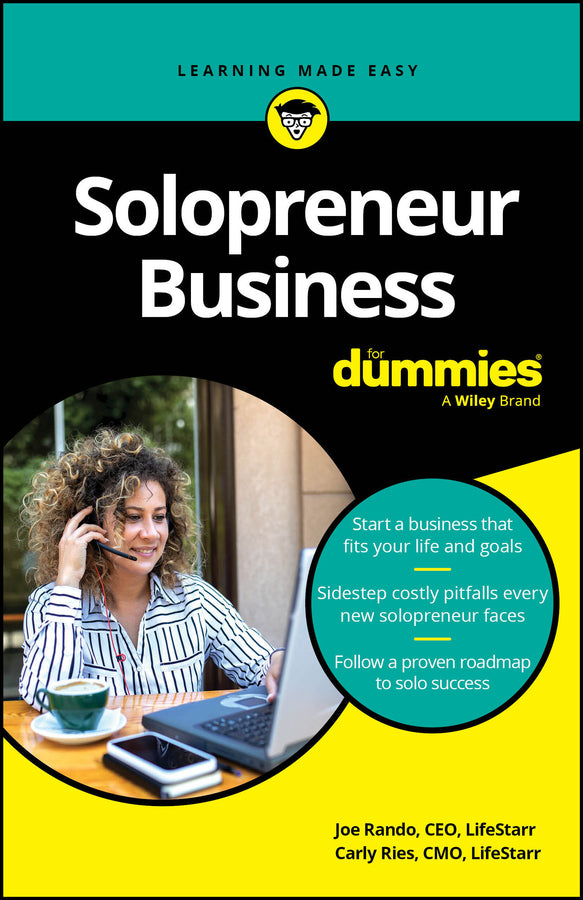 Solopreneur Business For Dummies (Paperback / softback) 9781394324675