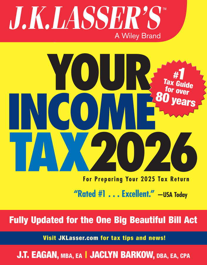J.K. Lasser's Your Income Tax 2026; For Preparing Your 2025 Tax Return (Paperback / softback) 9781394359820