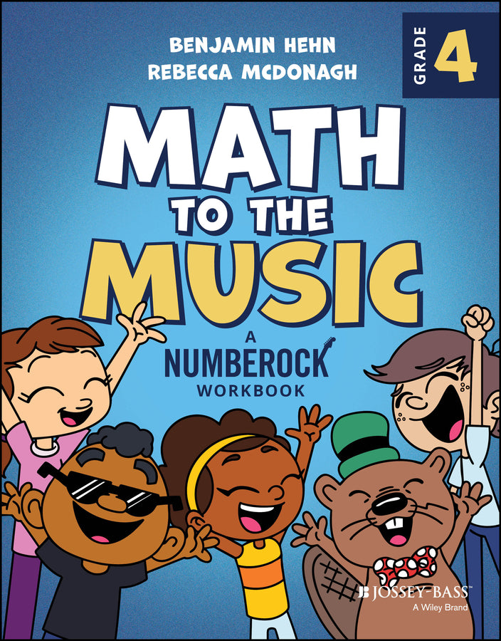 Math to the Music; A Numberock Workbook, Grade 4 (Paperback / softback) 9781394364350