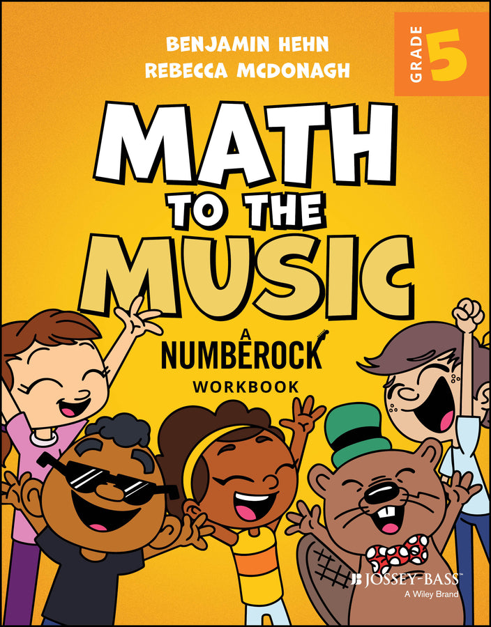 Math to the Music; A Numberock Workbook, Grade 5 (Paperback / softback) 9781394364428
