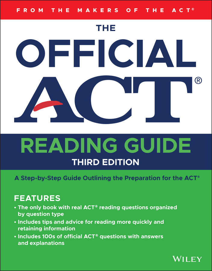 The Official ACT Reading Guide (Paperback / softback) 9781394407385
